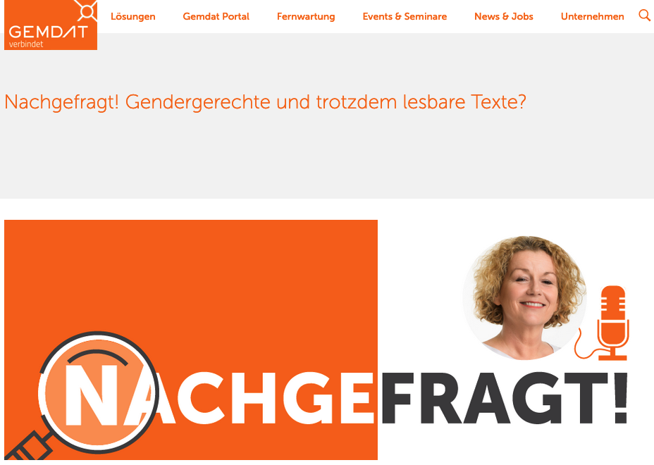 Gendergerecht texten