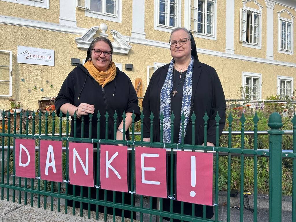 Quartier 16: Sr. Ida Vorel, Sr. Angelika Garstenauer (c) Franziskanerinnen Vöcklabruck