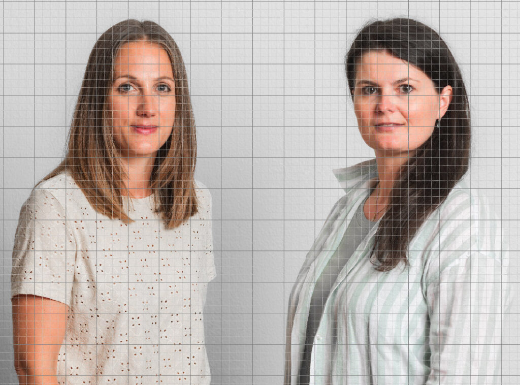 Eisabetth Bloderer und Elisabeth Binder vom Verein für Franziskanische Bildung begrüßen beitragesfreie Krabbelstuben