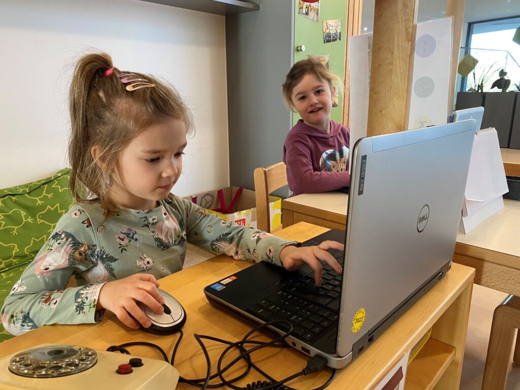 Digitales Lernen (c) VfFB - Kindergarten Markt Hartmannsdorf
